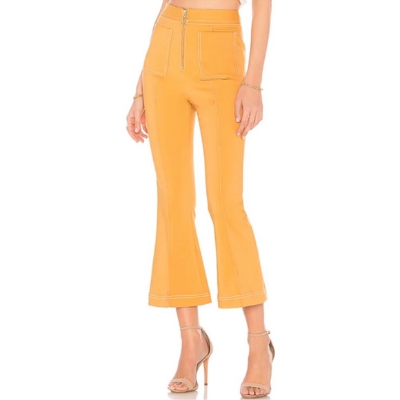 C/MEO COLLECTIVE Zip Fly Boot Cut Tan Pant - Picture 3 of 6